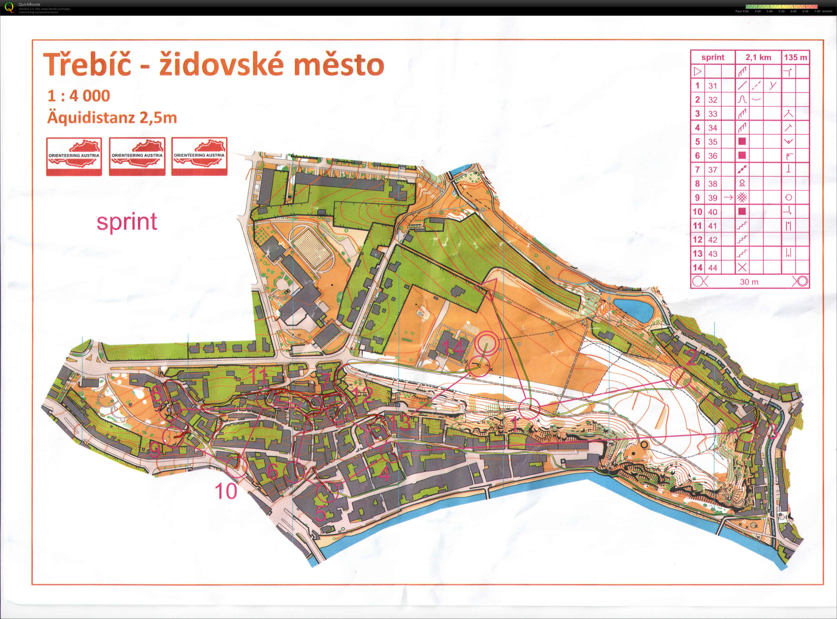 trénink na MČR sprint (01.05.2013)