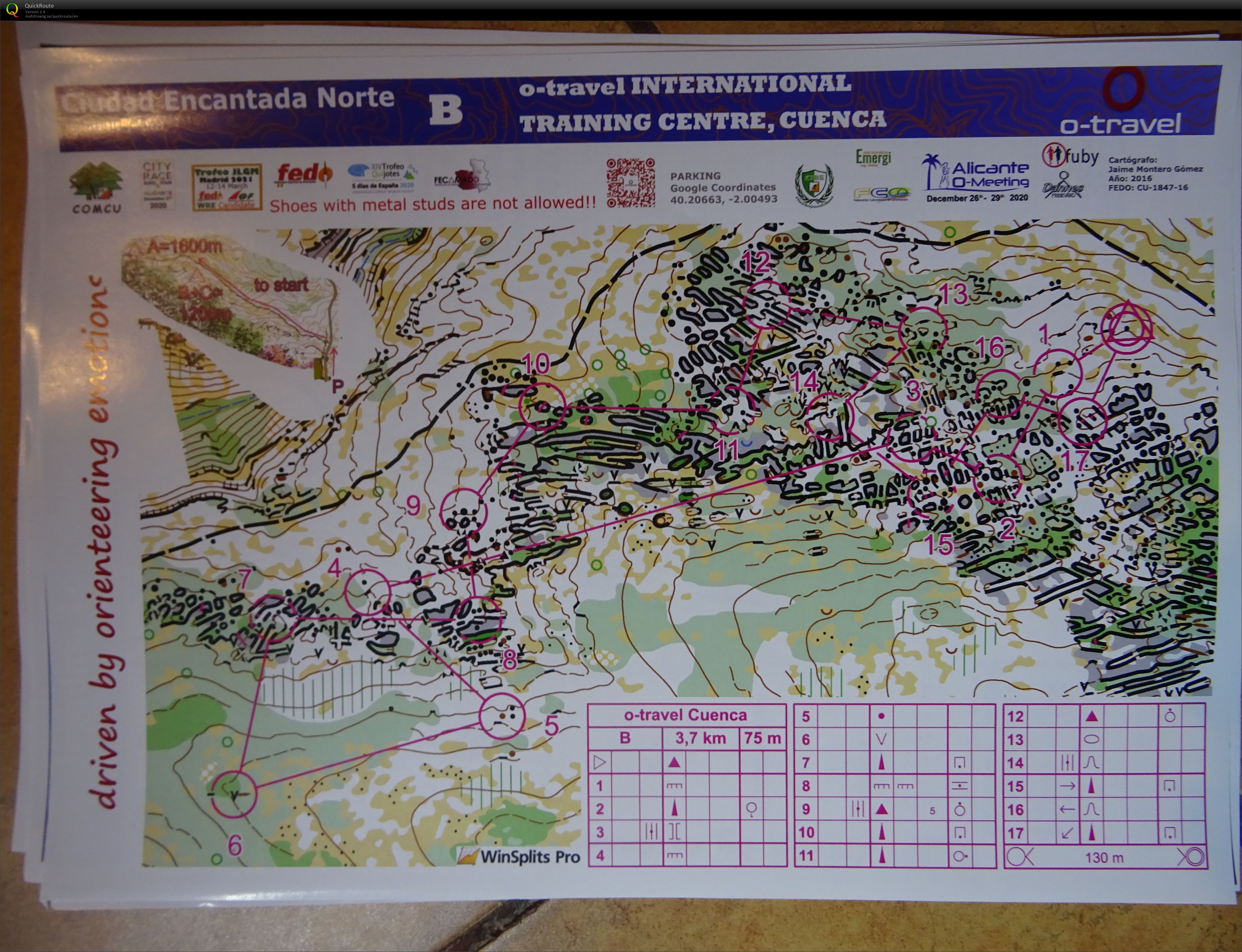 TC Španělsko - "závod" middle (22.02.2020)