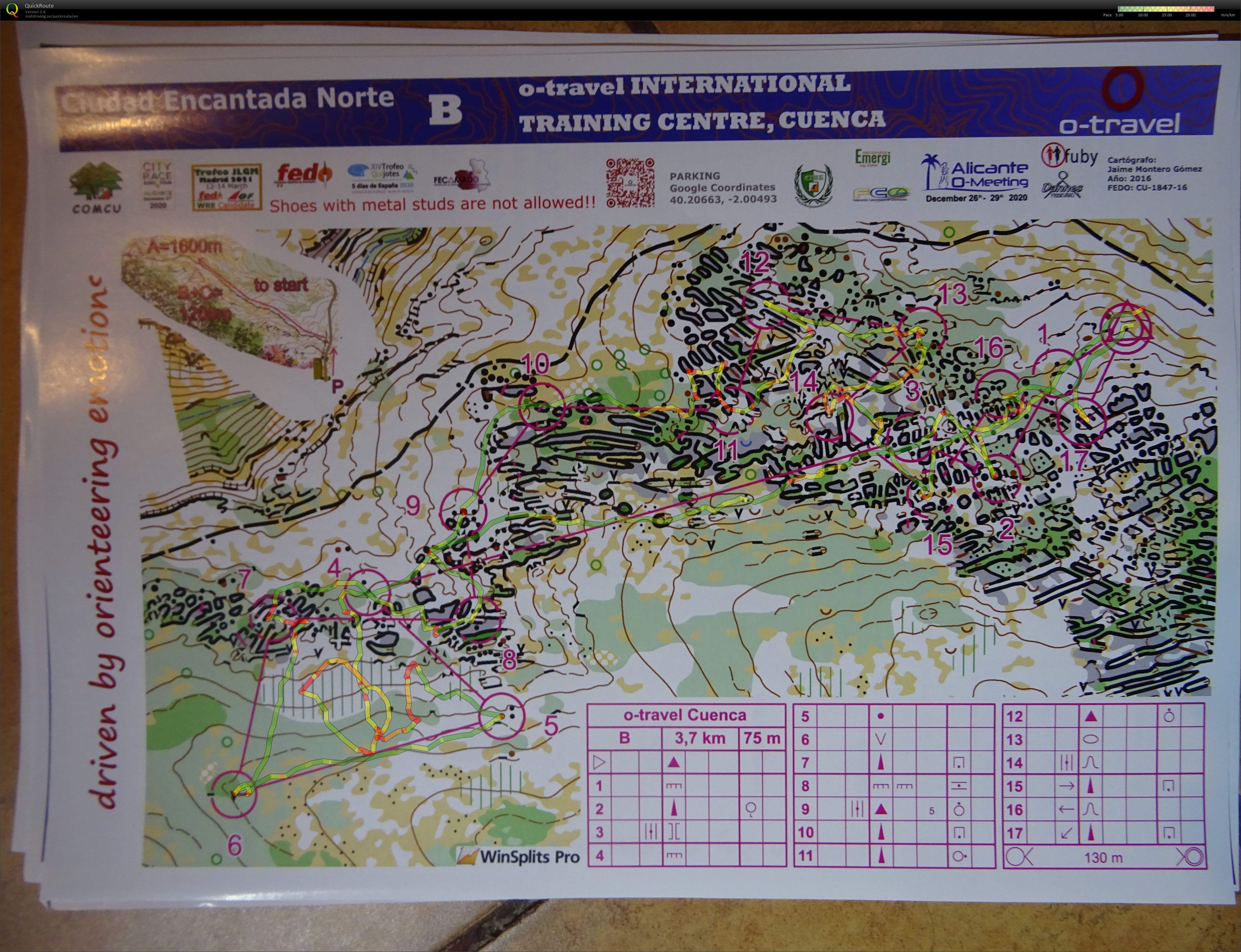 TC Španělsko - "závod" middle (22.02.2020)