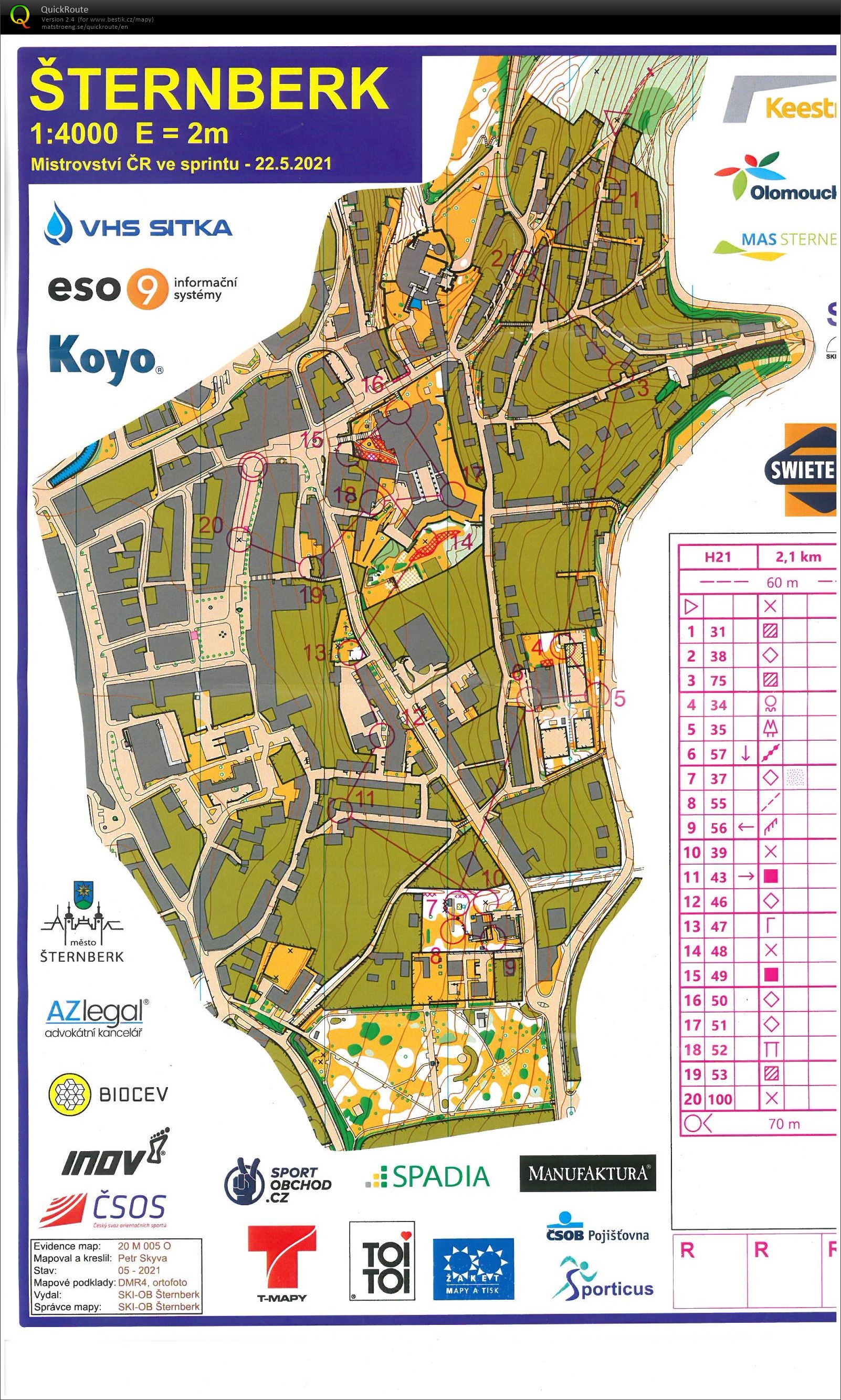 MČR sprint 2021 (22.05.2021)