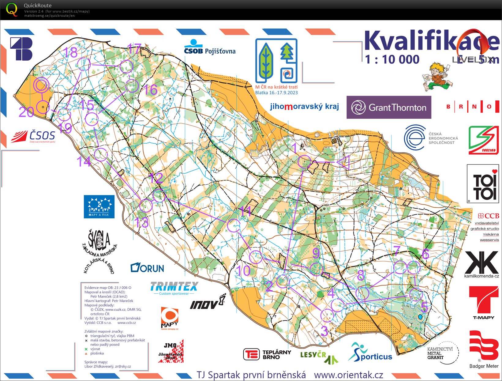 MČR middle 2023 - kvalifikace (16.09.2023)