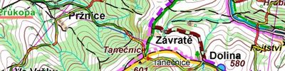 Mapový výběh Jasenná