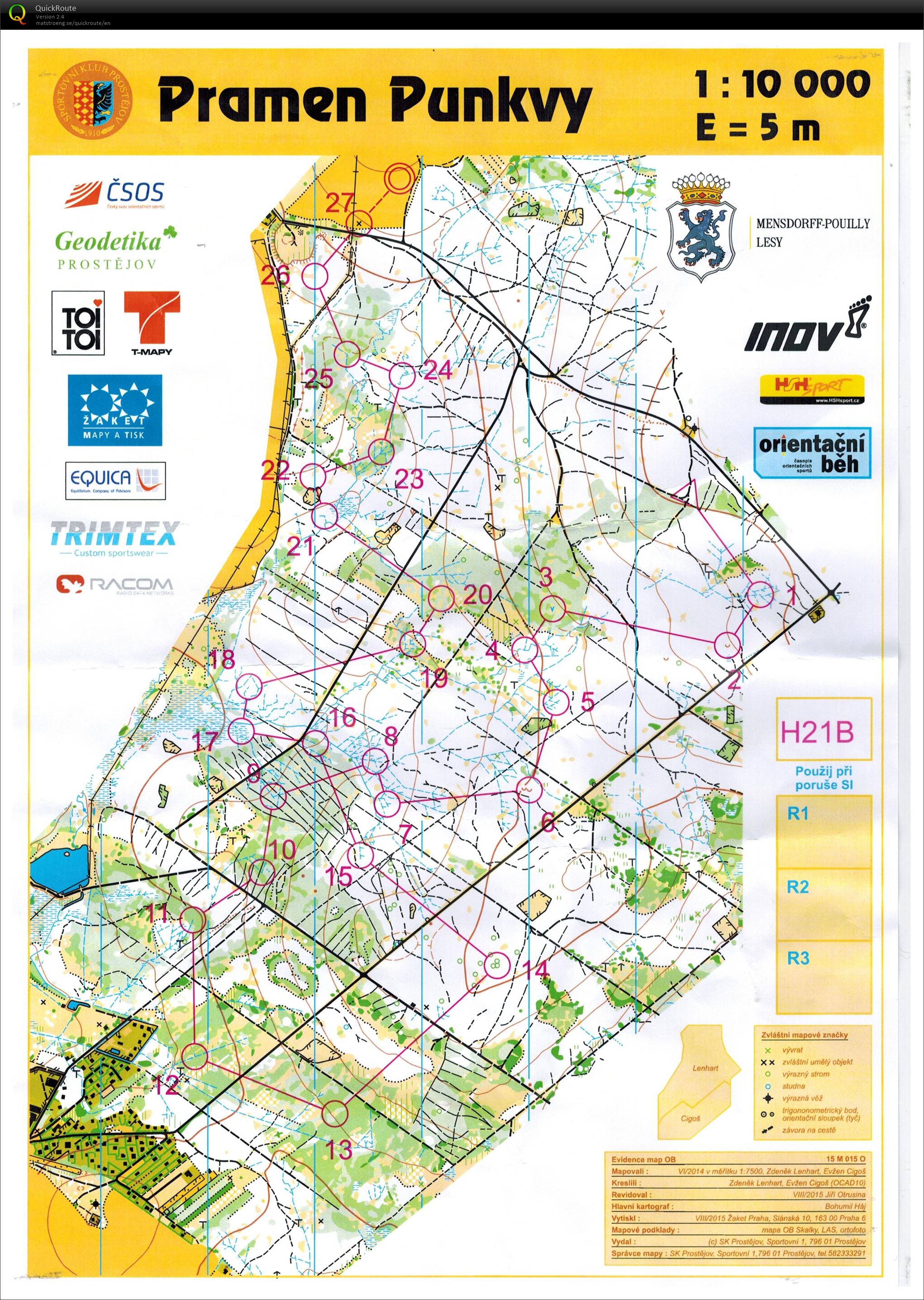 ŽB Morava Benešov - middle (H21B) (06.09.2015)