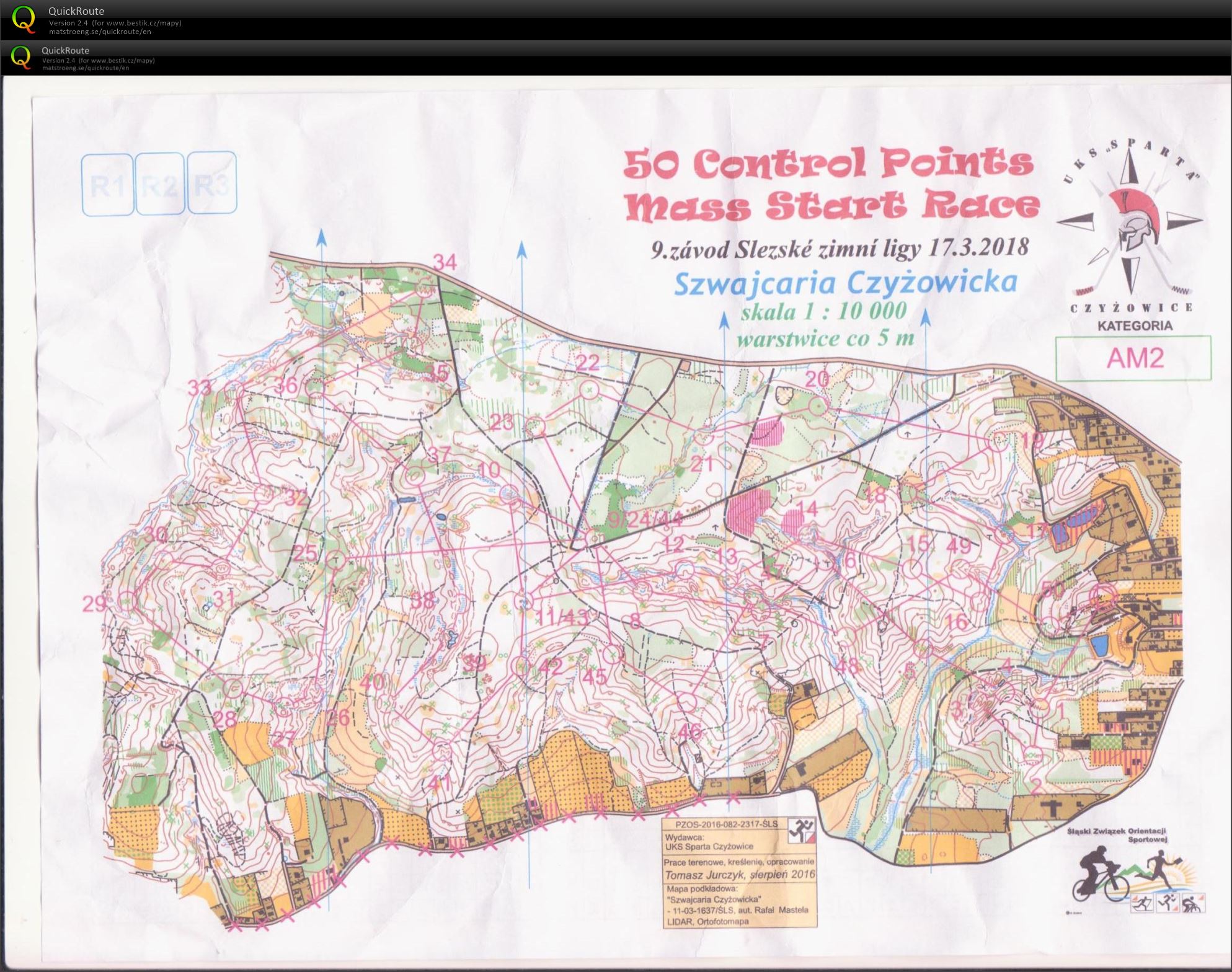 50 Control Points Mass Start Race (11/03/2018)
