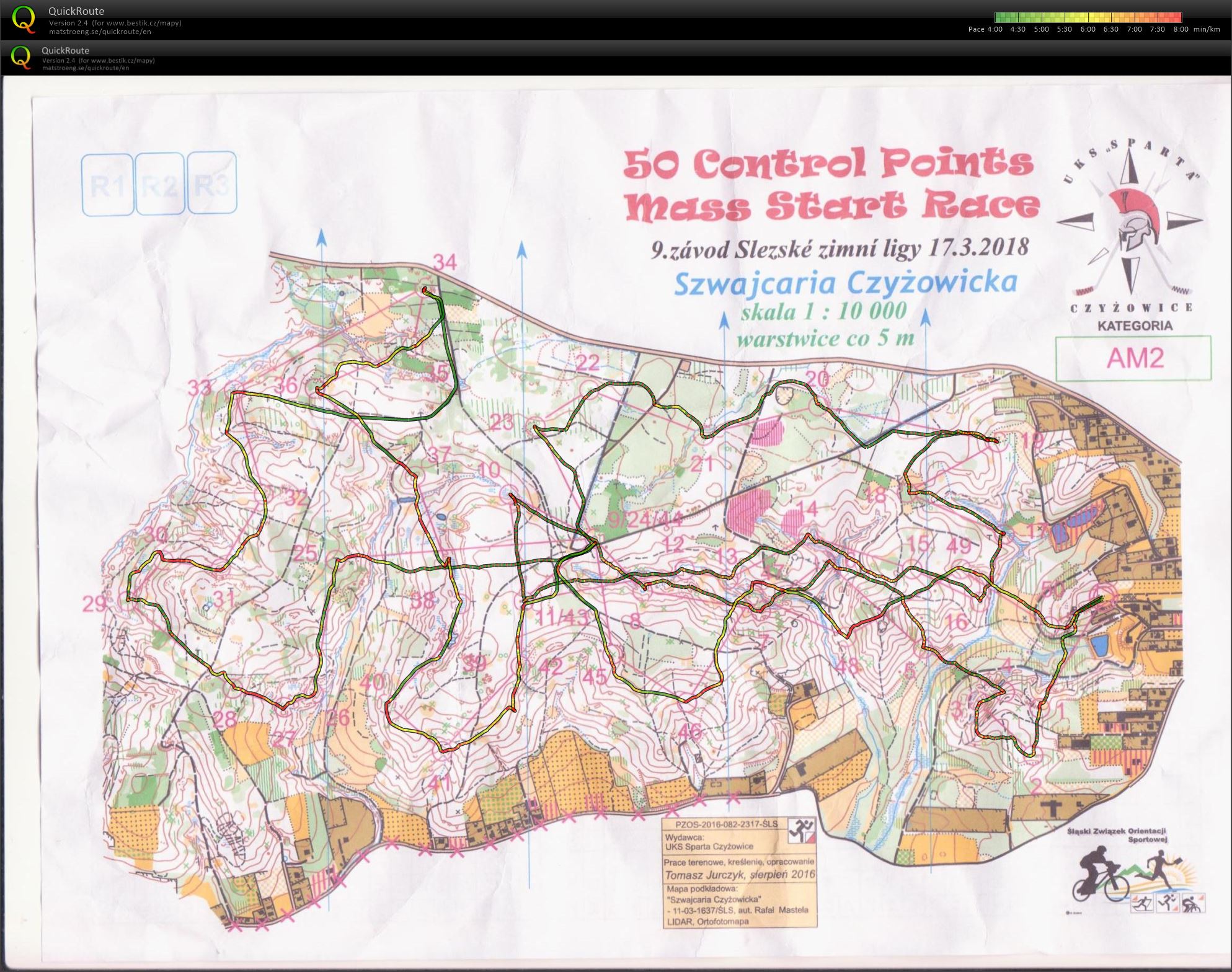50 Control Points Mass Start Race (11/03/2018)