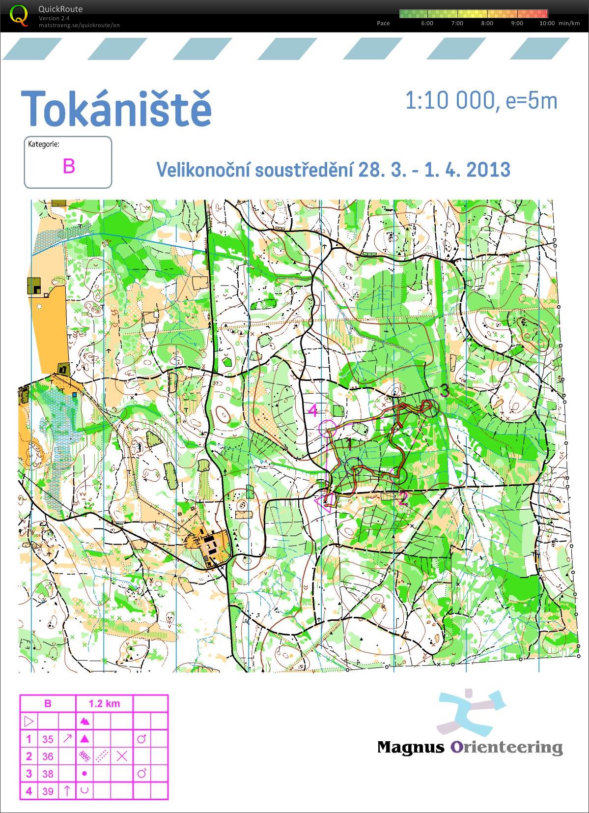 VT Nová Bystřice - okruh B (29.03.2013)